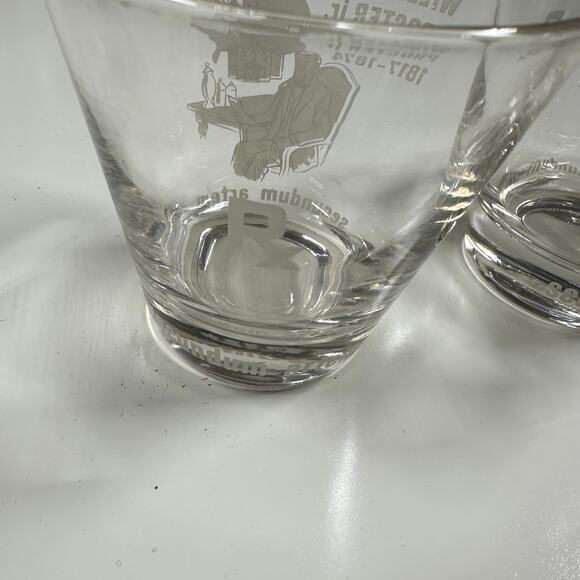 RX Pharmacy William Proctor Jr. Mid Centery Set of 3 Rocks Glasses - Picture 4 of 5